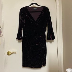 Ralph Lauren Size 14p velvet dress